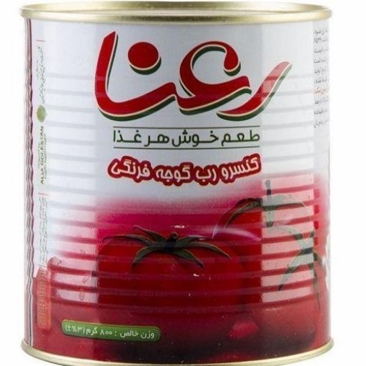 بسته 3 عددی رب گوجه فرنگی 800 گرمی رعنا