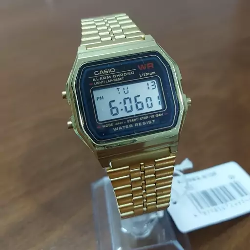 ساعت مردانه کاسیو Casio فلزی طلایی ساخت ژاپن