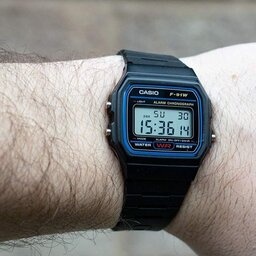 ساعت کاسیو casio مدل f-91w نوستالژیک