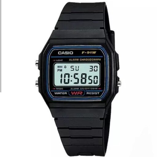 ساعت مچی کاسیو casio مدل f-91w نوستالژیک 