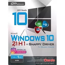 Windows 10 21H1 Enterprise UEFI Ready 64bit و Snappy Driver