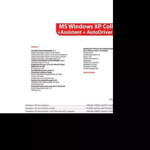 Windows XP Collection با Assistantبا Auto Driver 14th Edition 1DVD9 گردو