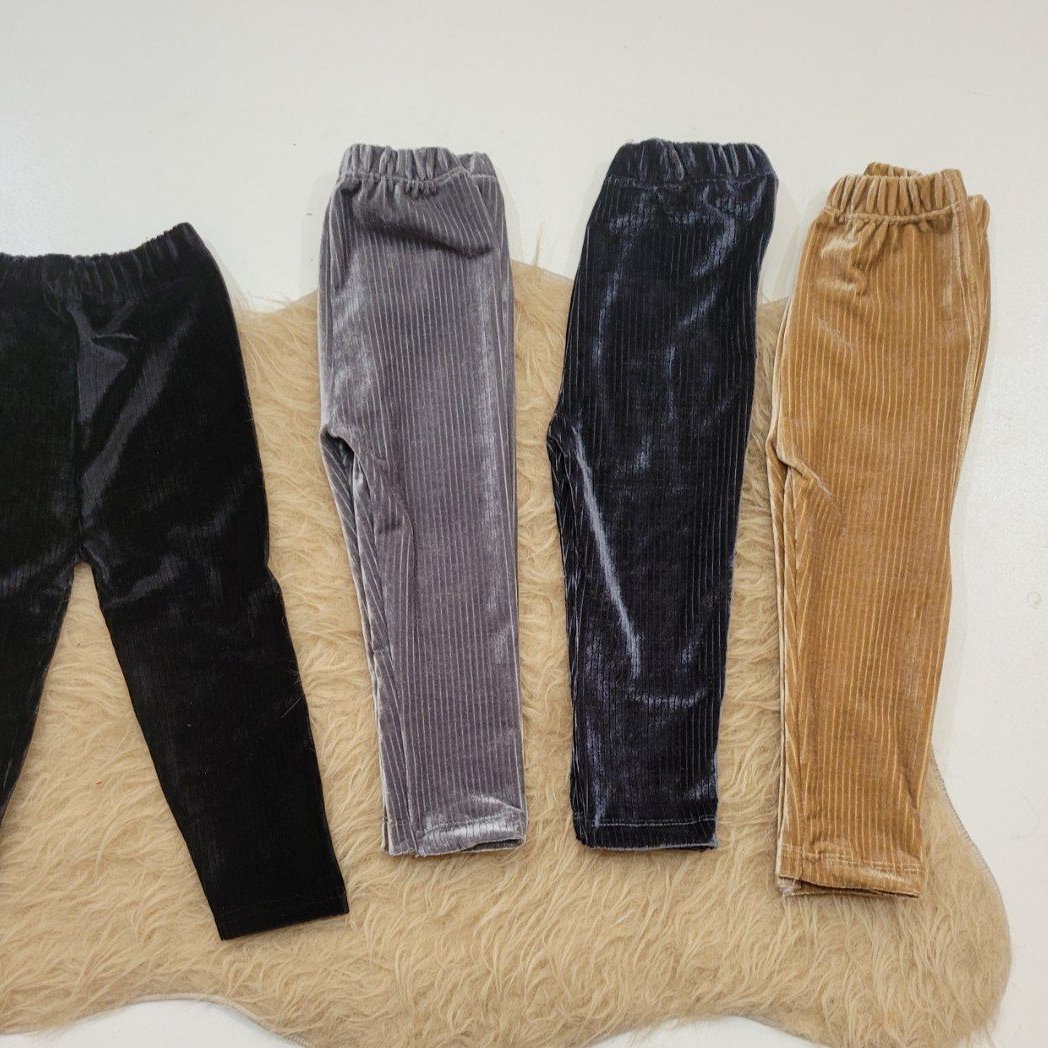 شلوار مخمل اینه ای سایز 50و60 دخترانه