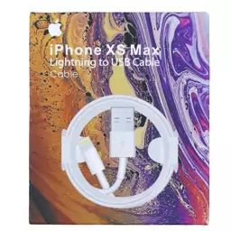 سیم شارژر آیفون xs max اورجینال کیفیت بسیار عالی پک xs max 