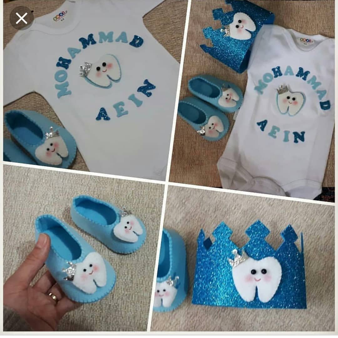 ست دندونی تاج. کراوات و قاب