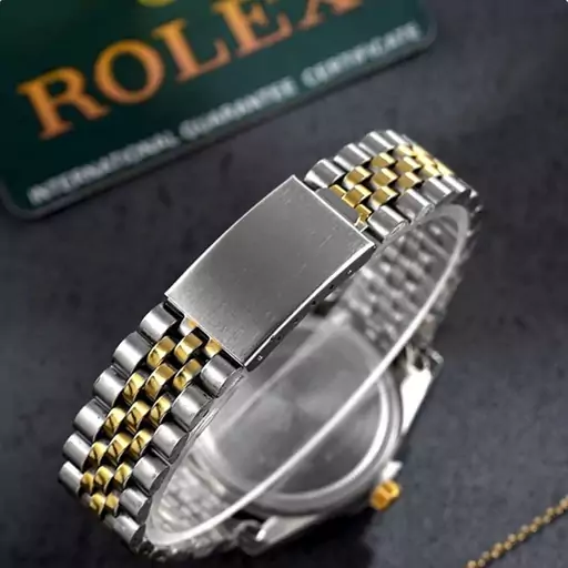 ساعت مچی مردانه رولکس ROLEX طرح دیت جاست مدل 1268
