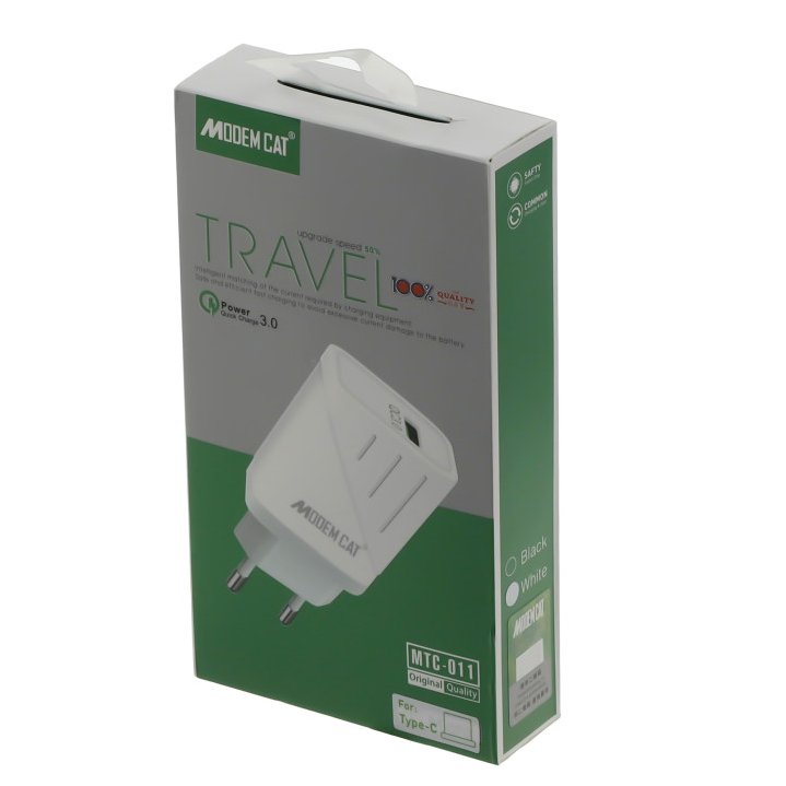شارژر دیواری میکرو  مودم کت مدل MTC-011 کیفیت فوق العاده