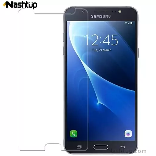 گلس سامسونگ samsung galaxy j5 2016 خشگیر محافظ صفحه نمایش j510 گلس شفاف 3 میل شیشه ای جی پنج فایو 2016 J510