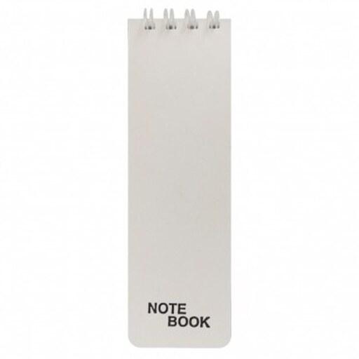 دفتر یادداشت 100 برگ باریک پاپکو  کد NB-639 رنگ سفید