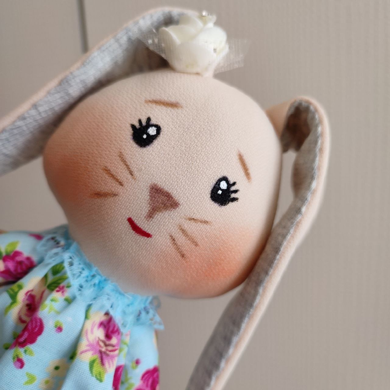 عروسک پارچه ای  23 سانتی خرگوش نماد سال 1402 