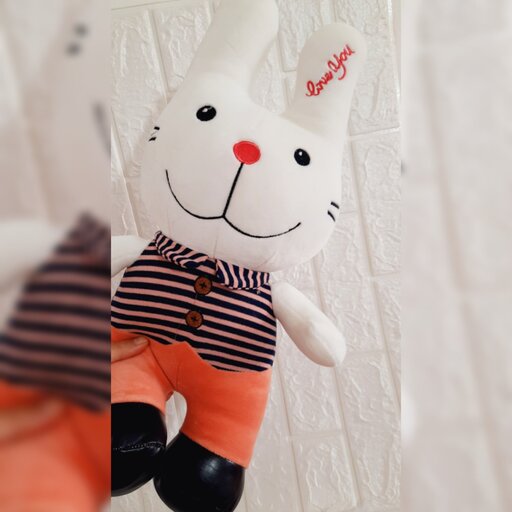 عروسک خرگوش کفش چرمی با ارسال پستی رایگان