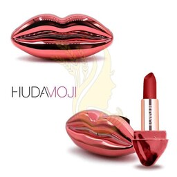 رژلب جامد هدی موجی طرح لب (Hudamoji Doodle Lip Lipstick)