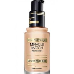 کرم پودر  مکس فکتور 30 میل Max Factor X Miracle Match کرم پودر مکسفاکتور max factor x کرمپودر گیاهی کرم آرایشی 24 ساعته