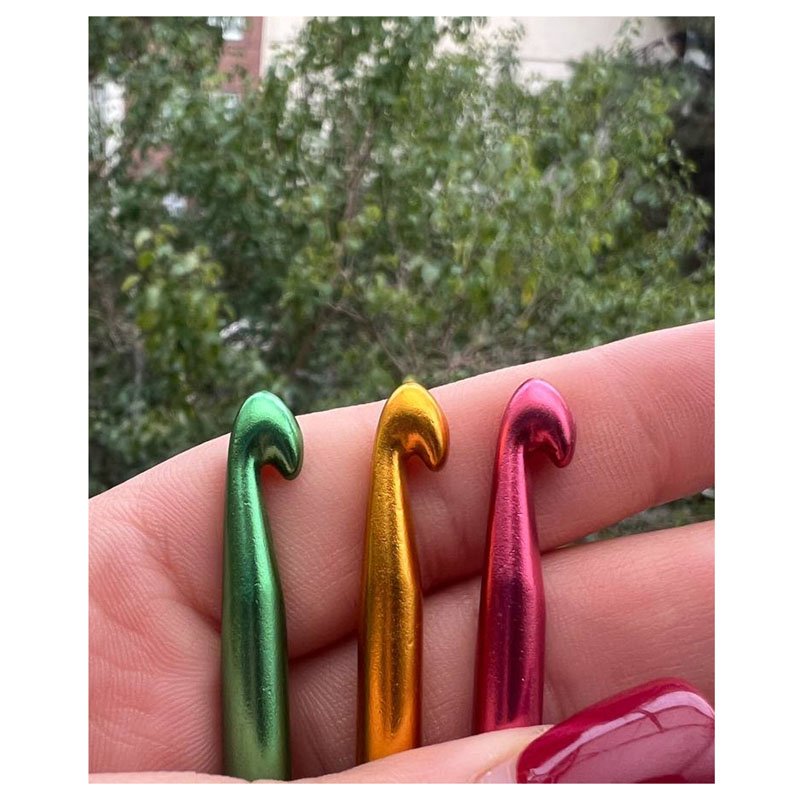 قلاب بافتنی آهنی شماره 6