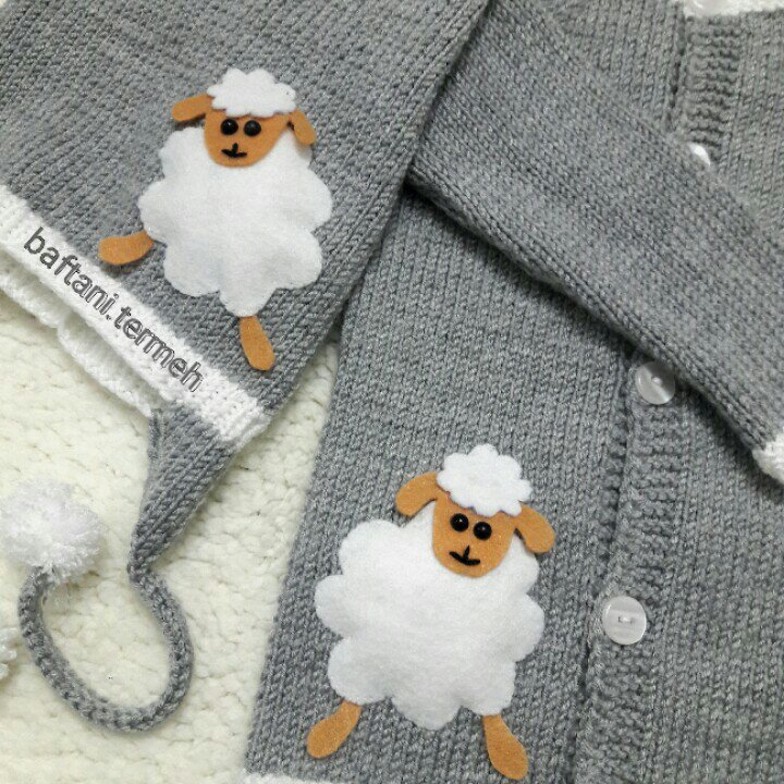 ست بافتنی پسرانه کامواترک