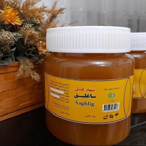 شهد عسل طبیعی  رس بسته 600 گرمی