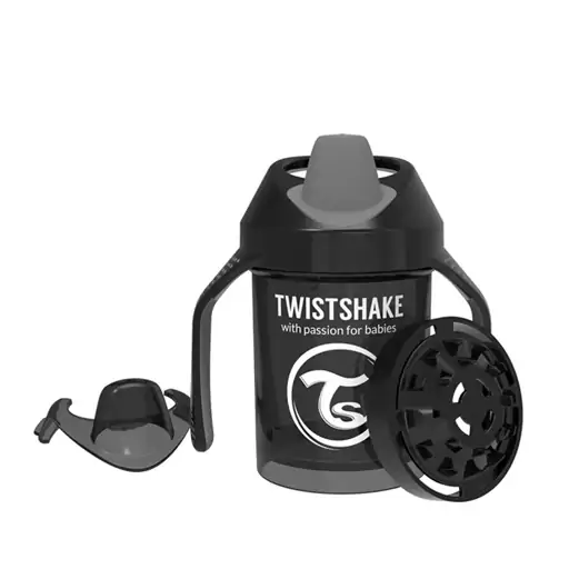 لیوان سوپاپ دار 230 میل دسته دار تویست شیک Twistshake(اورجینال)