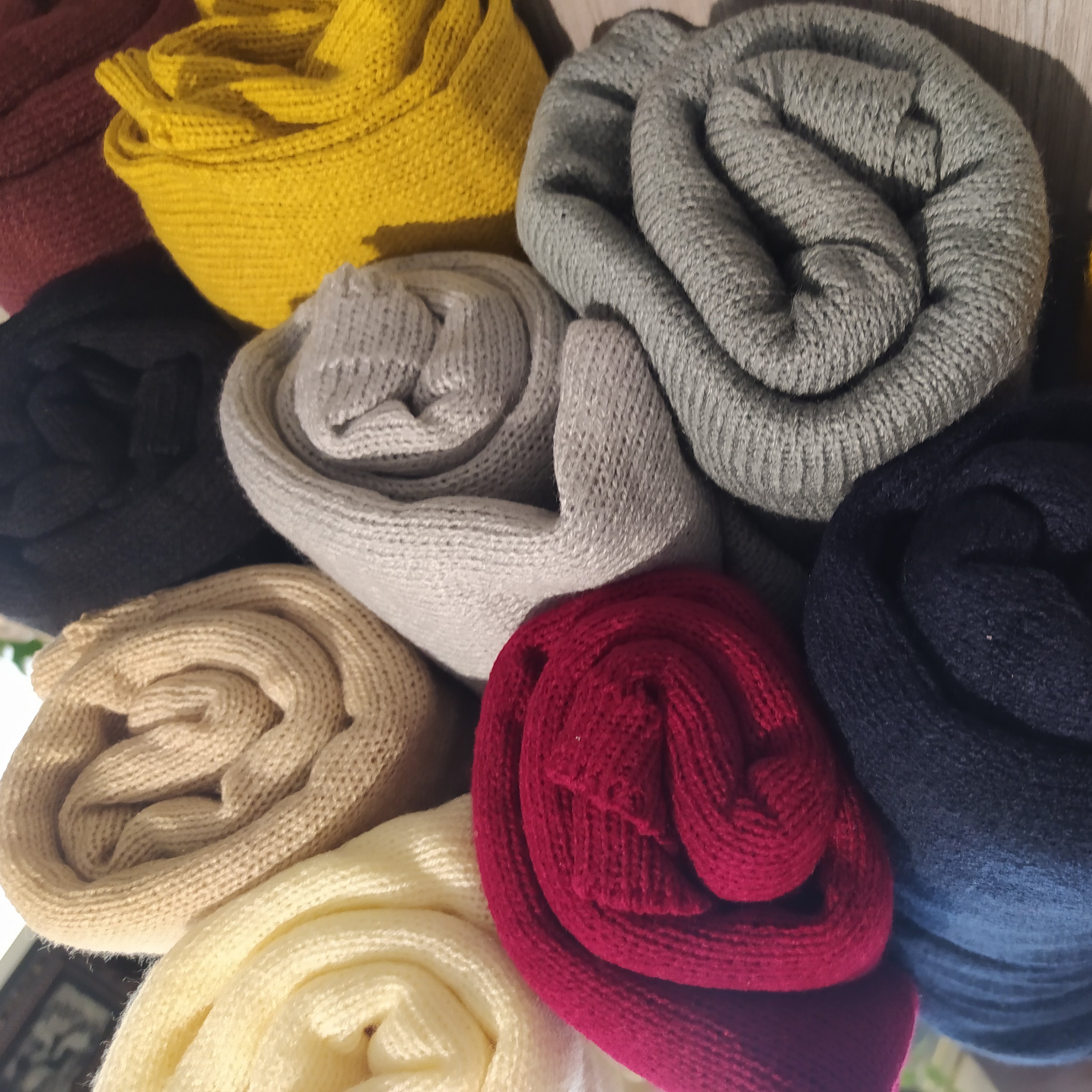 شال بافت ساده 