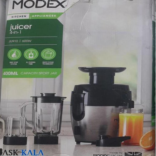 آبمیوه گیری 4 کاره کیفیت عالی و طراحی شیک مودکس مدل JU910
