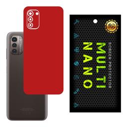 برچسب پوششی MultiNano مدل X-F1M-Red برای پشت موبایل نوکیا G21