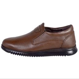 کفش چرم مردانه  عبدی برلین روزمره کد 111512 رنگ قهوه ای سایز 40 تا 45