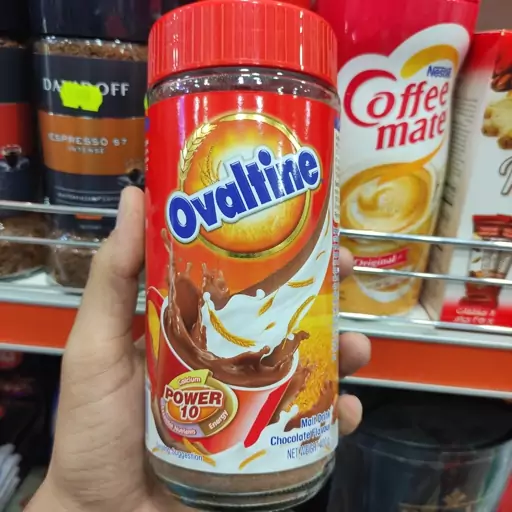 پودر شیر شکلات همراه با غلات اوالتین OVALTINE