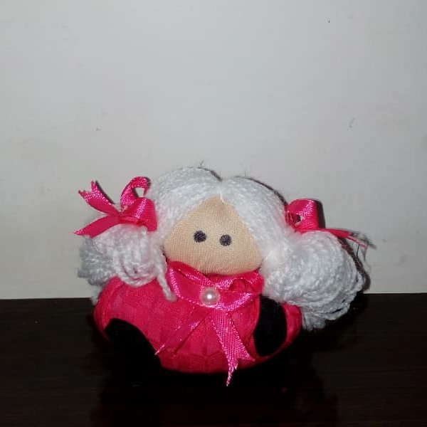 عروسک پارچه ای دست دوز شیک(پس کرایه)