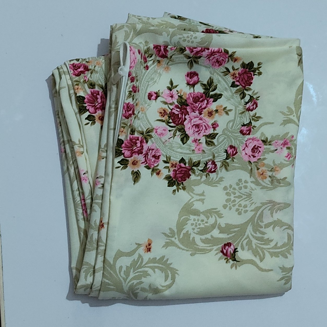 سفارش دوخت روتشکی یا ملحفه یا کاور تشک زیپ دار یک نفره 90 در 180 چمتا