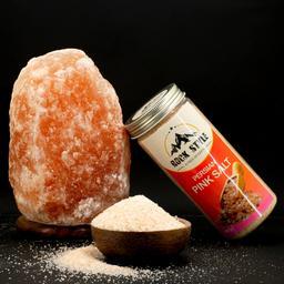 نمک صورتی معدنی هیمالیا 1 کیلوگرم با خلوص (٪99/9) (نمک ارگانیک دانه شکری مخصوص نمکساب )
