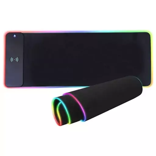 ماوس پد مدل وایرلس شارژر RGB