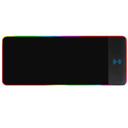 ماوس پد مدل RGB Wireless Combo با شارژر بی سیم مخصوص بازی