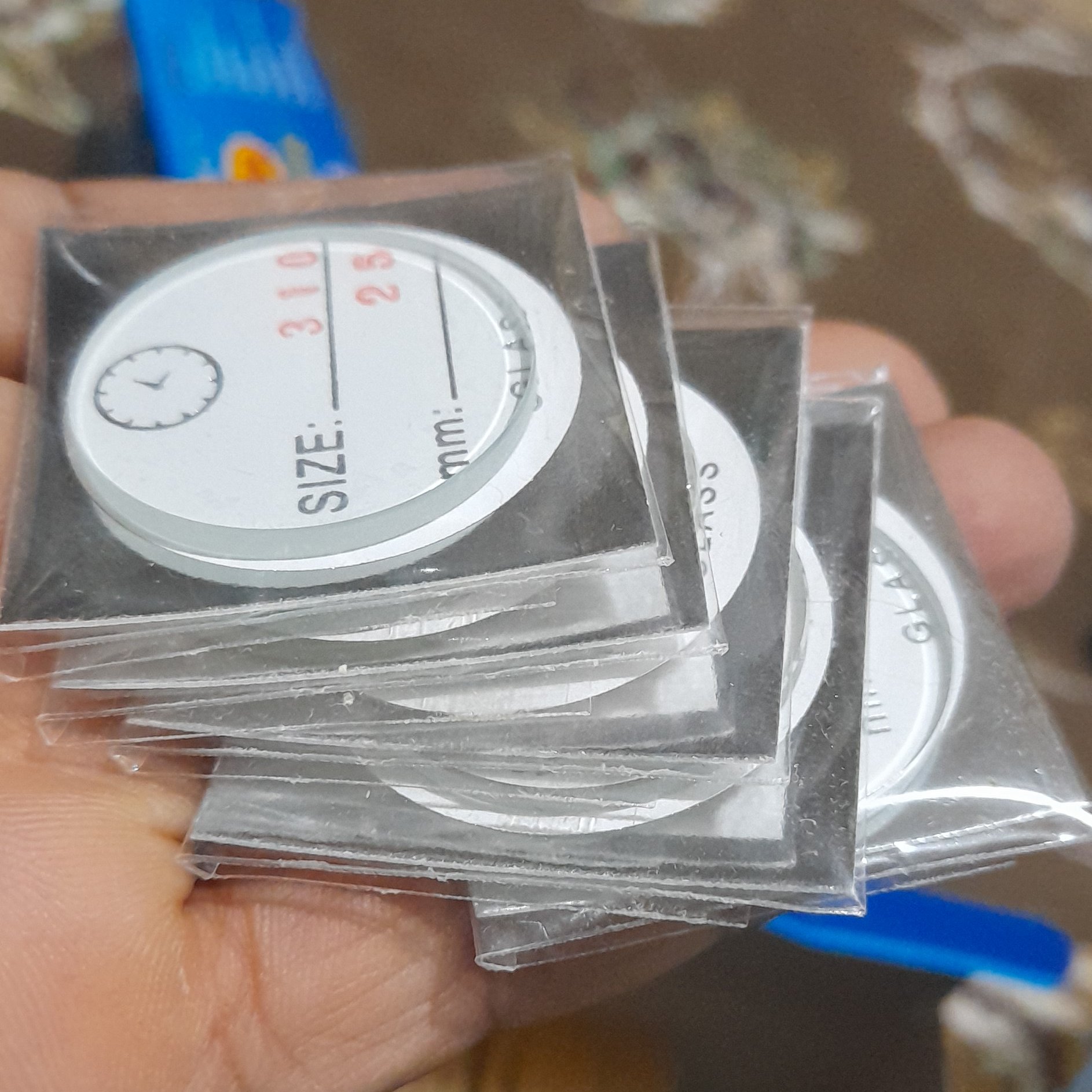 شیشه ساعت قطر دو نیم شماره 310 میلی 