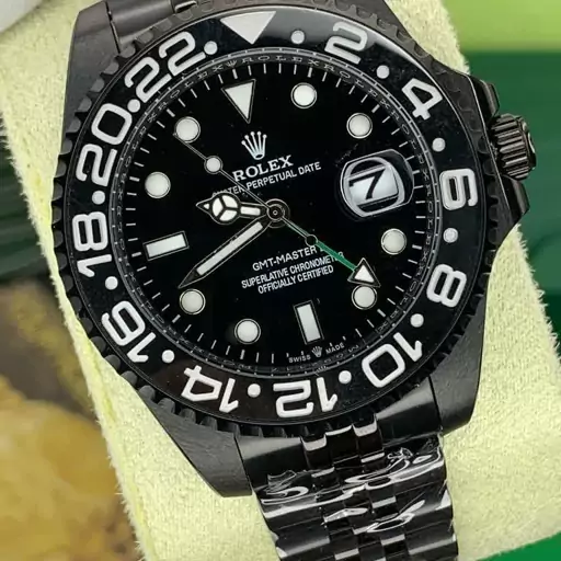 ساعت مچی رولکس مردانه مدل جی ام تی مستر  بند استیل . ROLEX GMT MASTER 