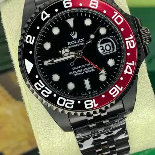 ساعت مچی رولکس مردانه مدل جی ام تی مستر  بدنه استیل  ROLEX GMT MASTER 