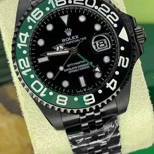 ساعت مچی رولکس مردانه مدل جی ام تی مستر  بند استیل . ROLEX GMT MASTER 