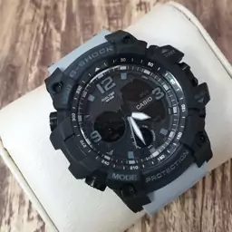 ساعت مچی  طرح جی شاک دوزمانه بند رزین. G SHOCK 