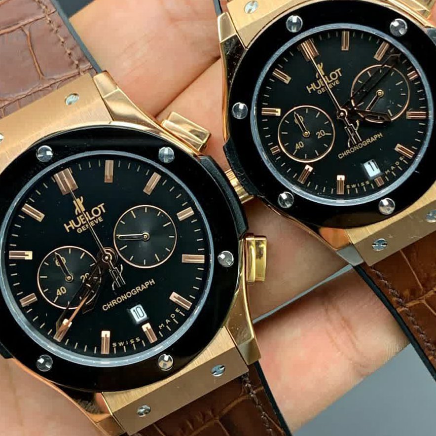 ساعتمچی مردانه هابلوت(بند رابر.) hublot 