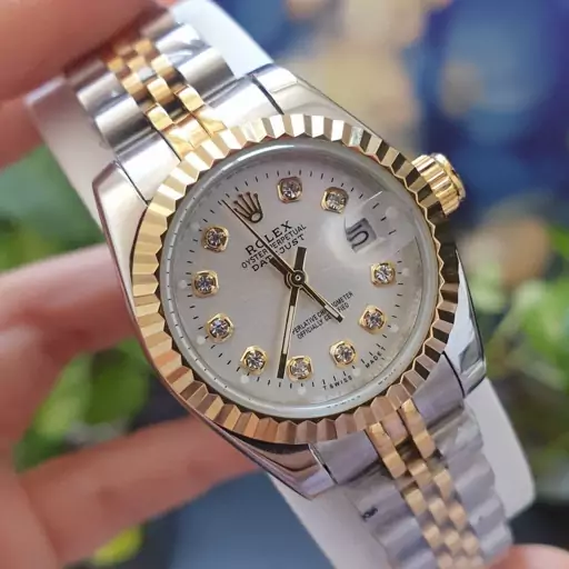 ساعت مچی ست مردانه و زنانه رولکس مدل مشهور دیت جاست ROLEX DATEJUST 