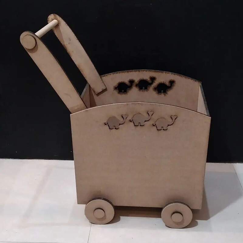 باکس چوبی  اسباب بازی مناسب اتاق کودک و سیسمونی رنگاچوب