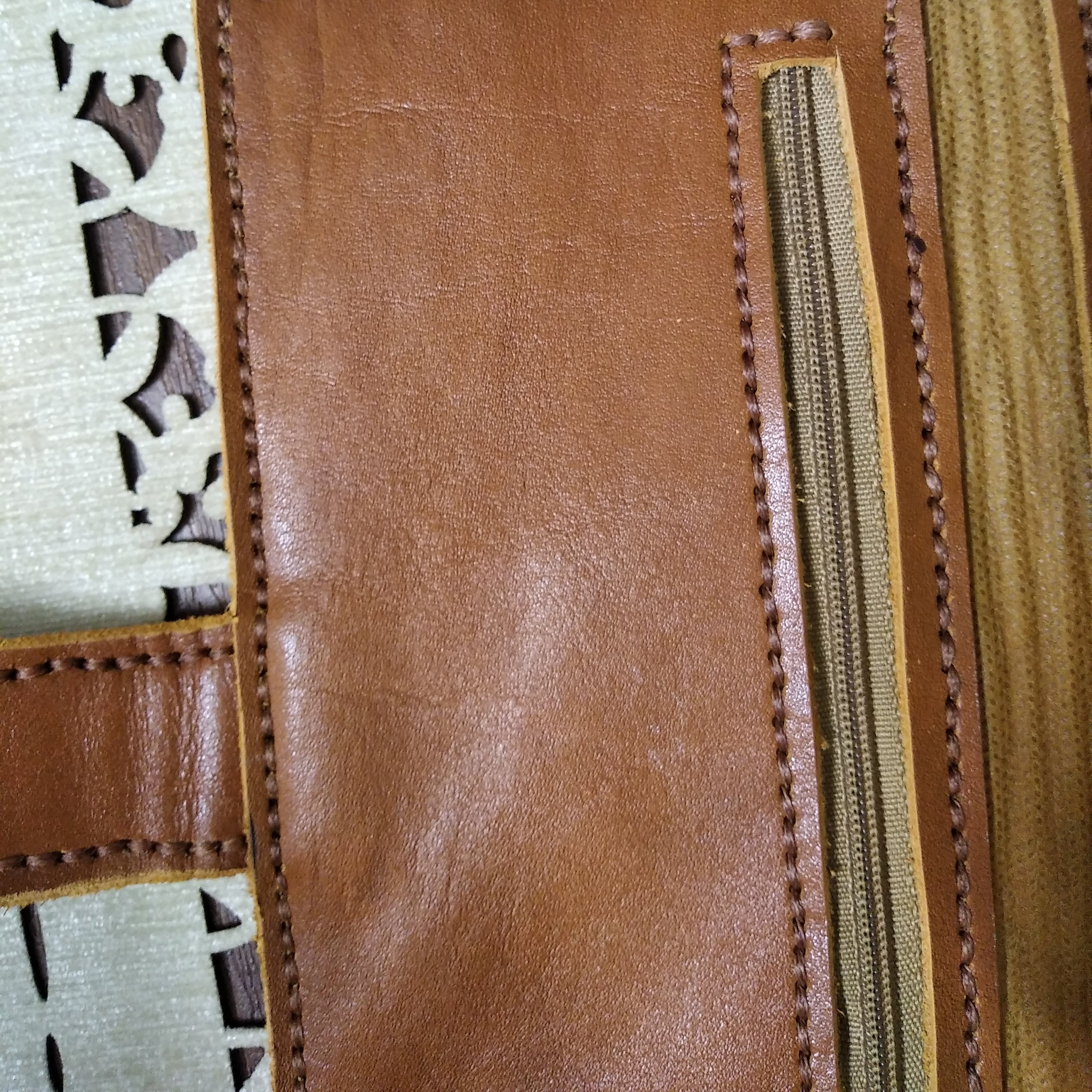 کیف چرم دستدوز