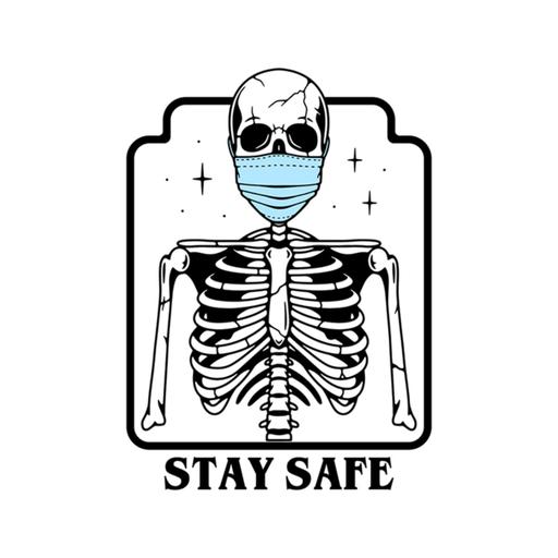 ماگ طرح skeleton (be safe)