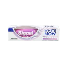 خمیر دندان سیگنال وایت بنفش مدل signal white now white protection حجم 75 میل