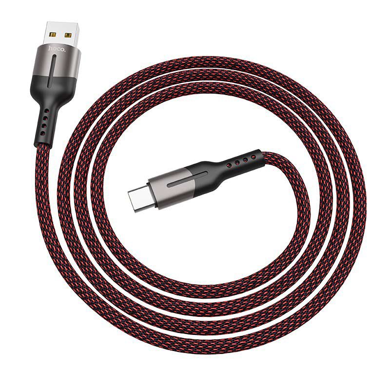 کابل تبدیل USB به USB-C هوکو مدل U68 طول 1.2 متر