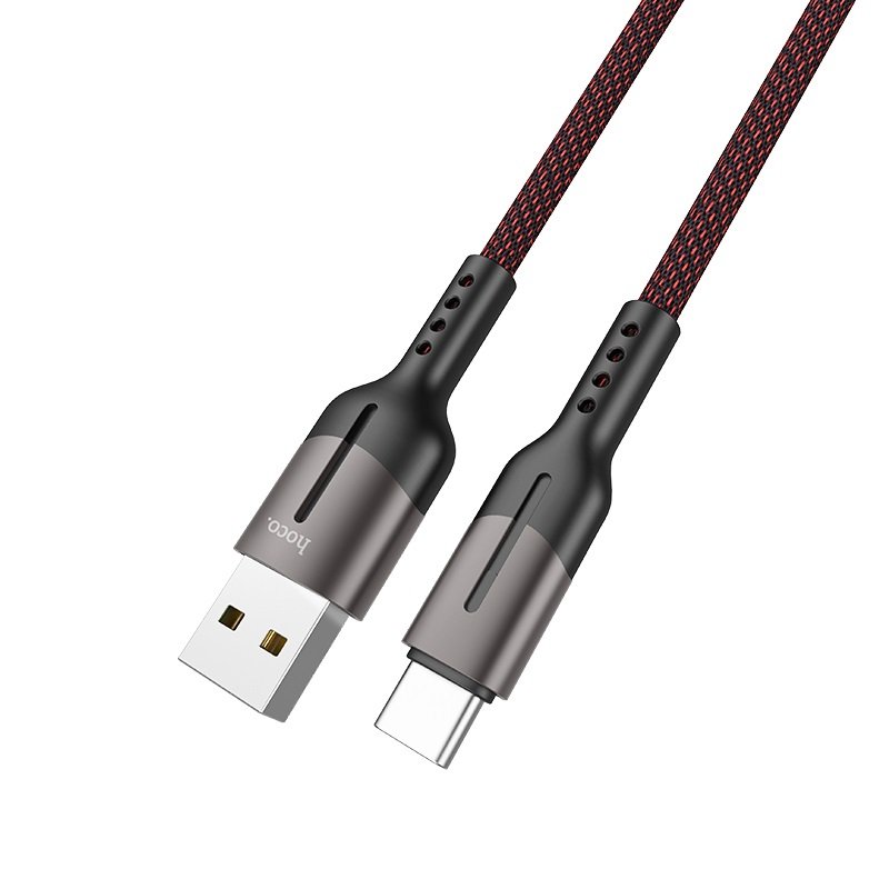 کابل تبدیل USB به USB-C هوکو مدل U68 طول 1.2 متر