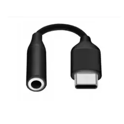 کابل تبدیل USB_C به جک 3.5 میلی متری مدل UC 10  به طول 9 سانتی متر مناسب گوشی های سامسونگ بسته 2 عددی