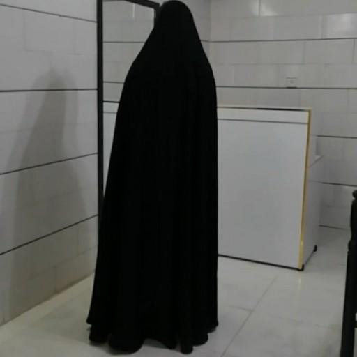 تخفیف ویژه حامیان حجاب فاطمی(س) چادر مشکی دوخته شده سنتی ،از قد 145 تا 165به دلخواه شما