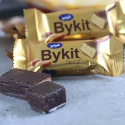 مینی بایکیت طلایی بادام زمینی شونیز  وزن 300 گرم