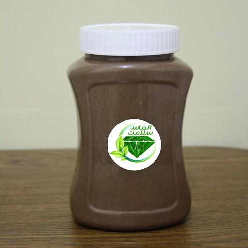 کره بادام زمینی شکلاتی تلخ 85 درصدی