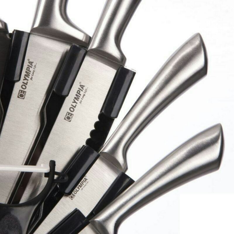 سرویس چاقو 8 پارچه المپیا مدل لانگ لایف