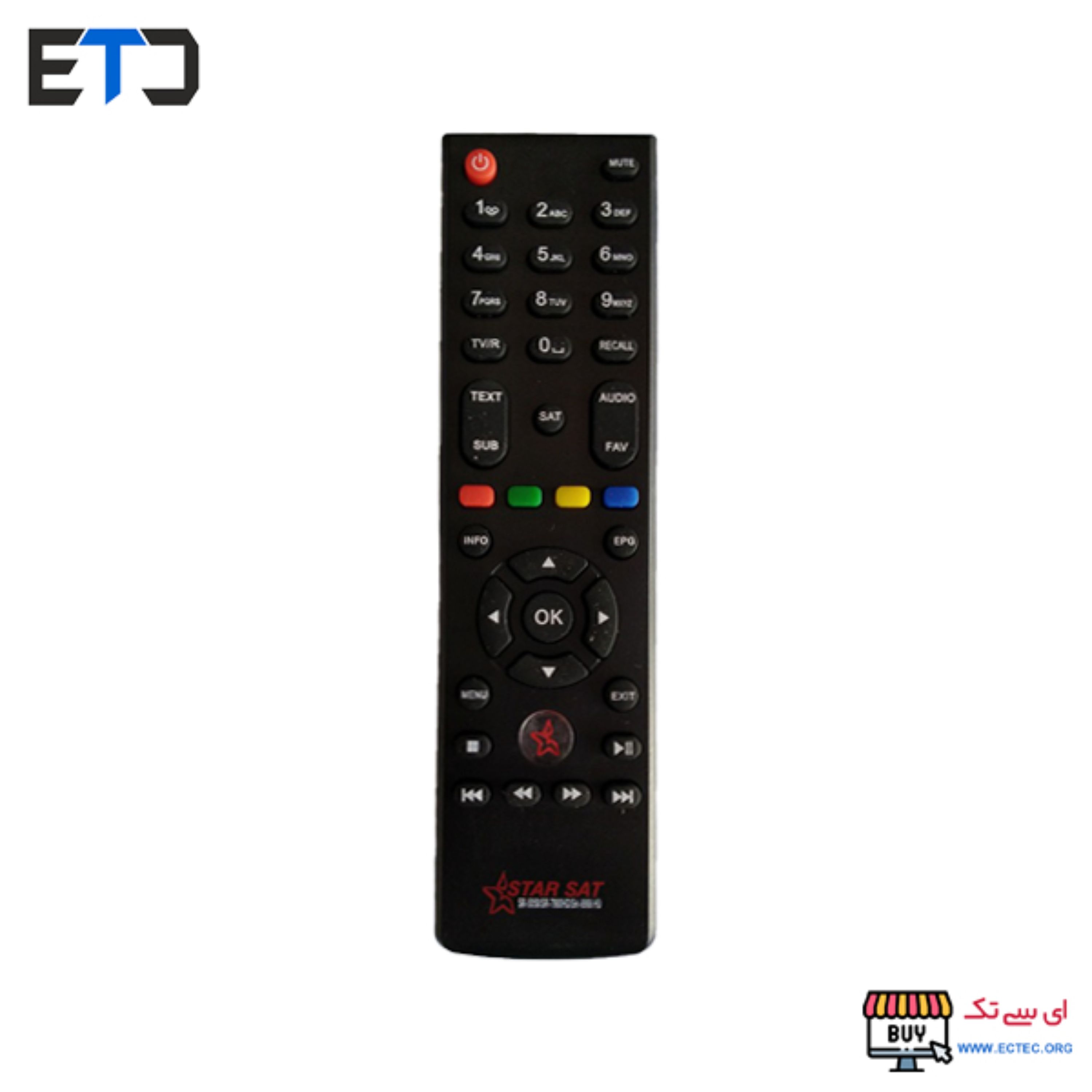 کنترل رسیور استارست SR-5050 SR-7900HD SR-8900HD